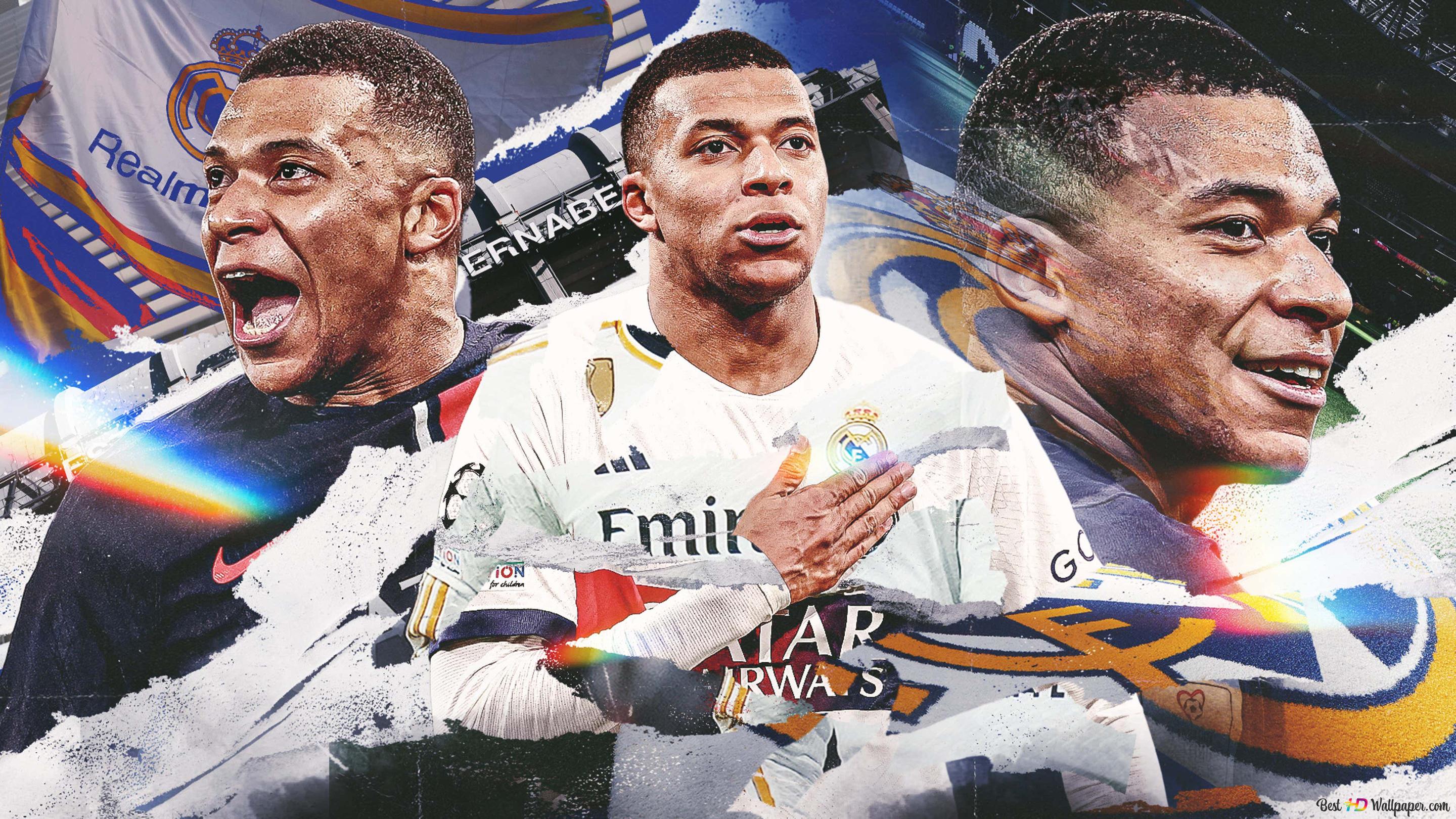 Real Madrid S New Player Kylian Mbappe 4k Wallpaper