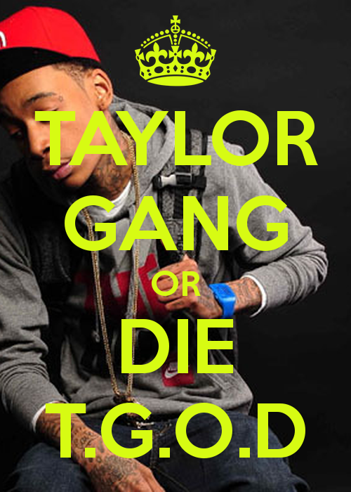 Taylor Gang Or Die T G O D Keep Calm And Carry On Image Generator