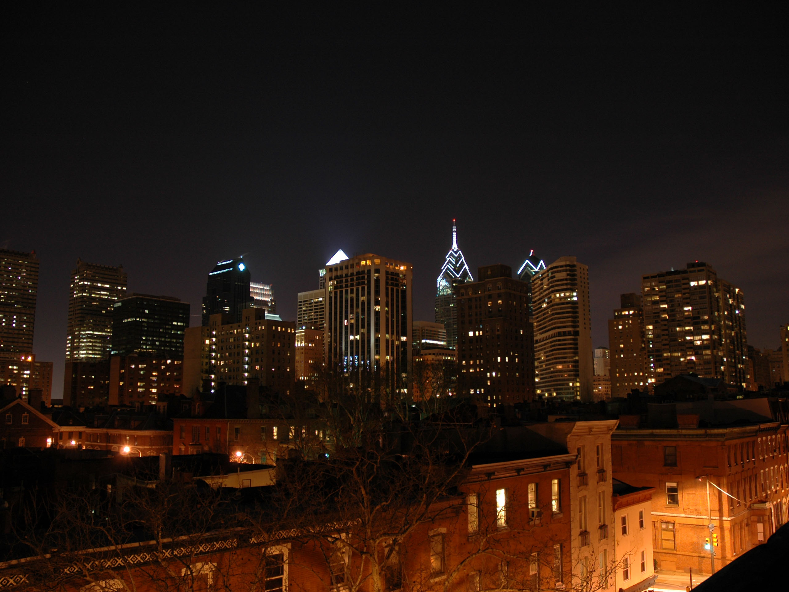 Philadelphia Skyline Desktop Wallpaper