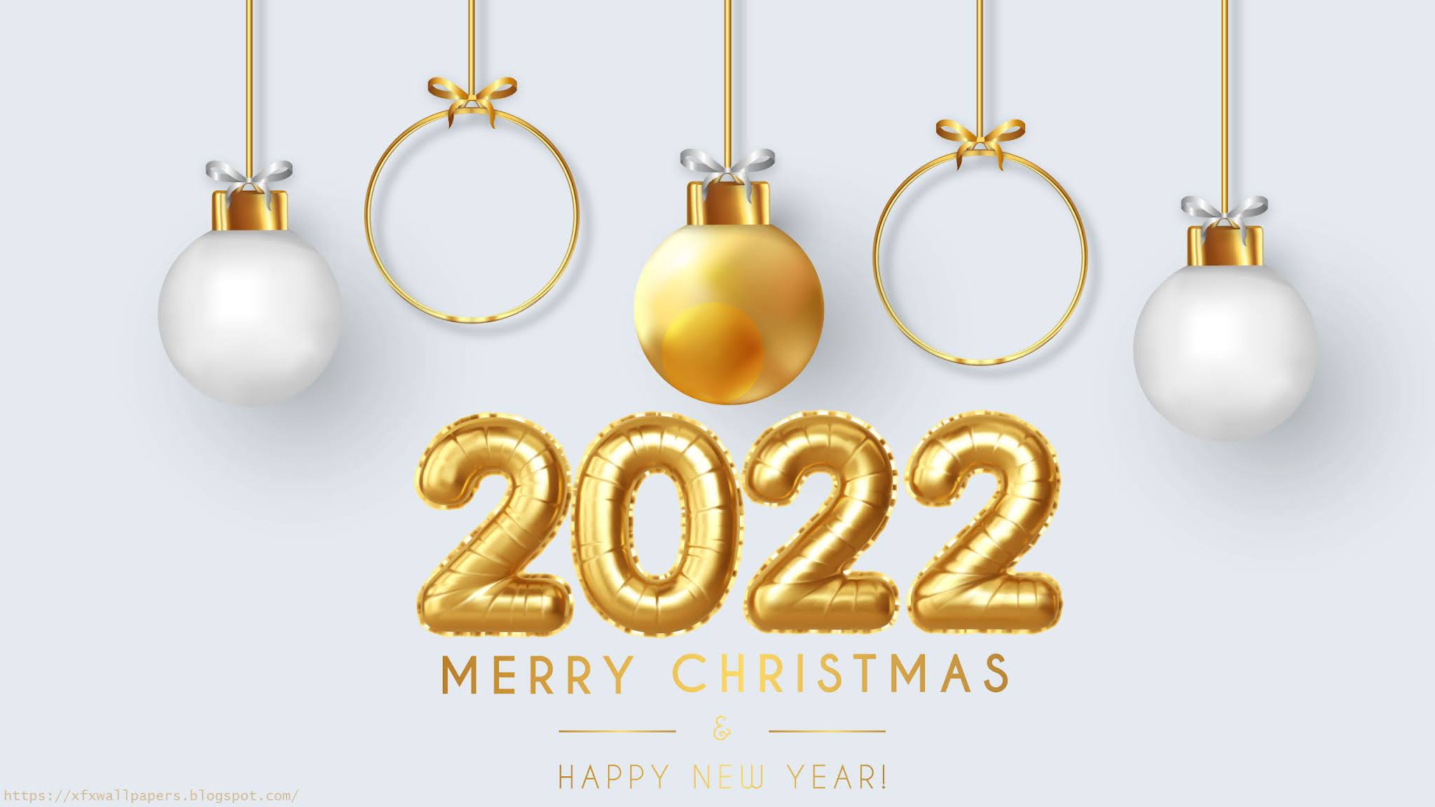 Merry Christmas And Happy New Year 2022 2048x1152