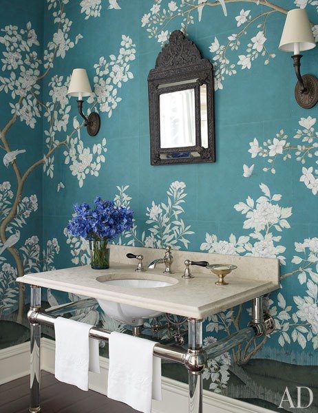 Chinoiserie Chic The Blue And White Bathroom