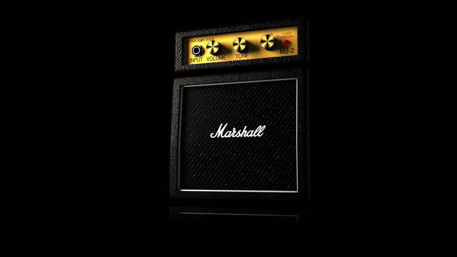 Marshall Amp By Lowlandet