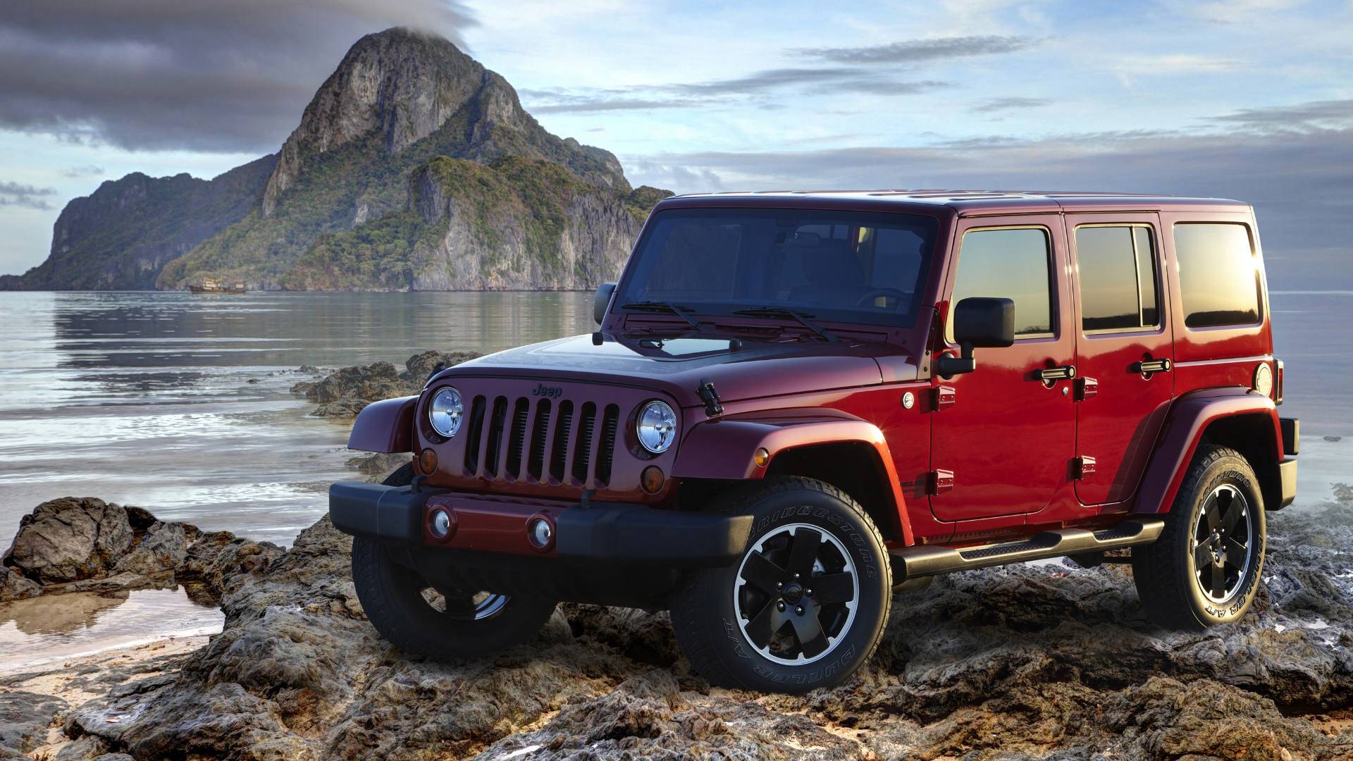 2012 Red Jeep Wrangler HD Wallpapers