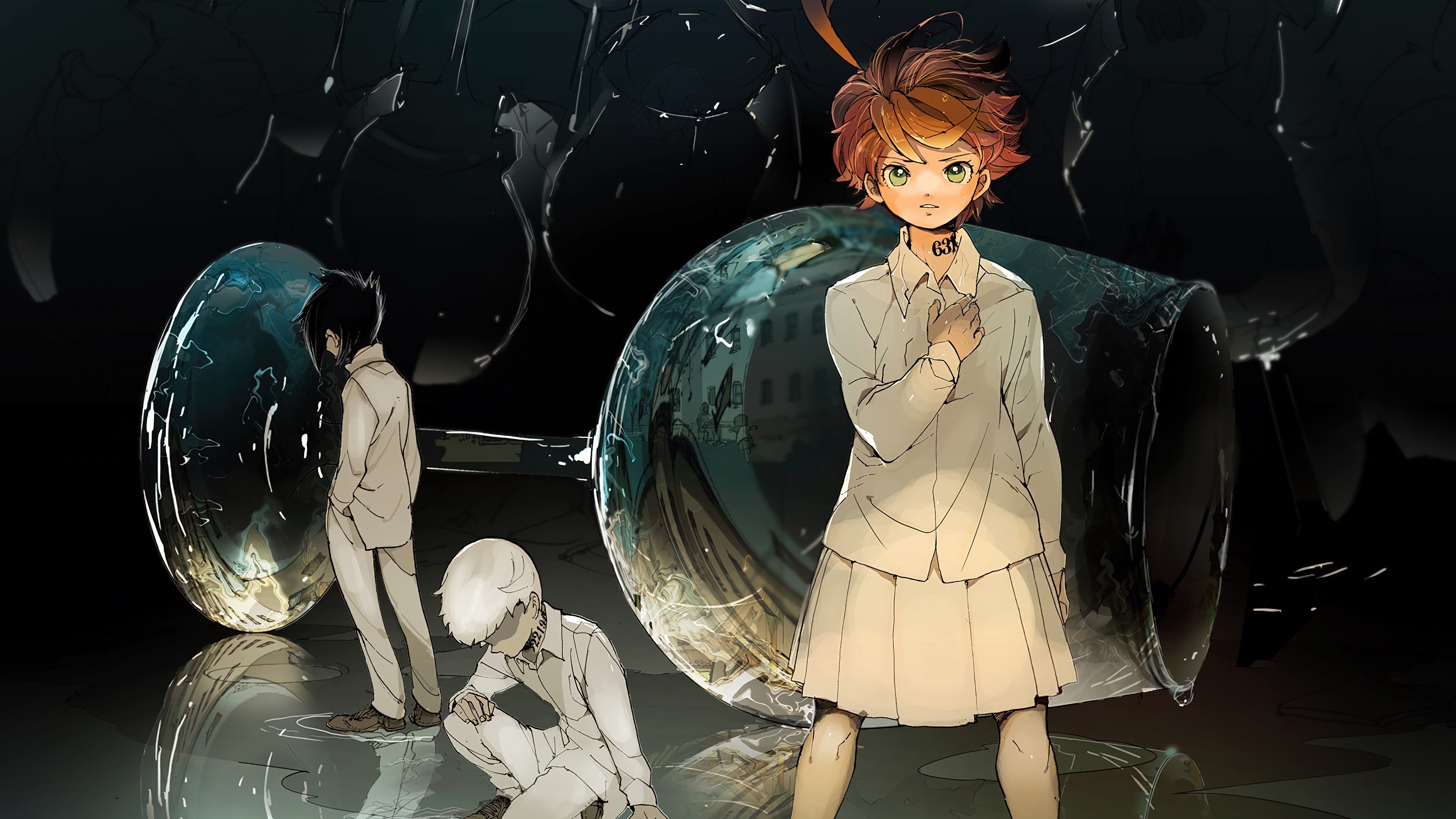 Emma The Promised Neverland 4k HD Wallpaper