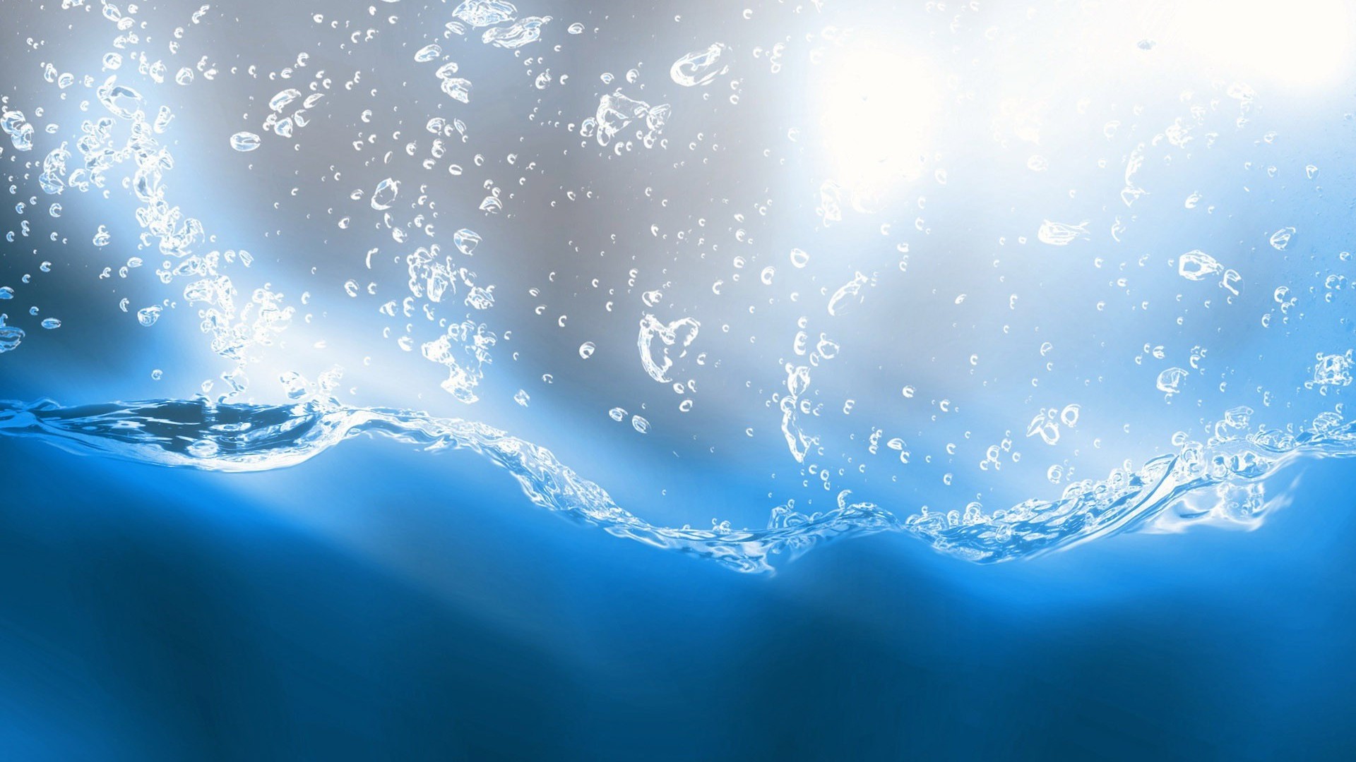 Water drops Widescreen Wallpaper