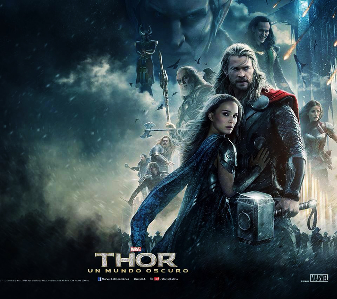 Thor The Dark World HD Wallpaper And Movie Poster