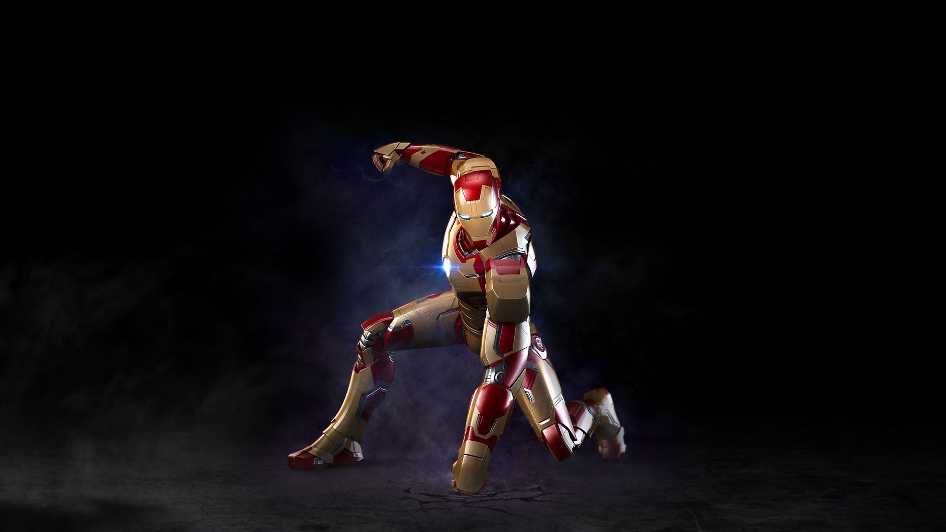 Iron Man Armor Battle Suit Nanotechnology Helmet