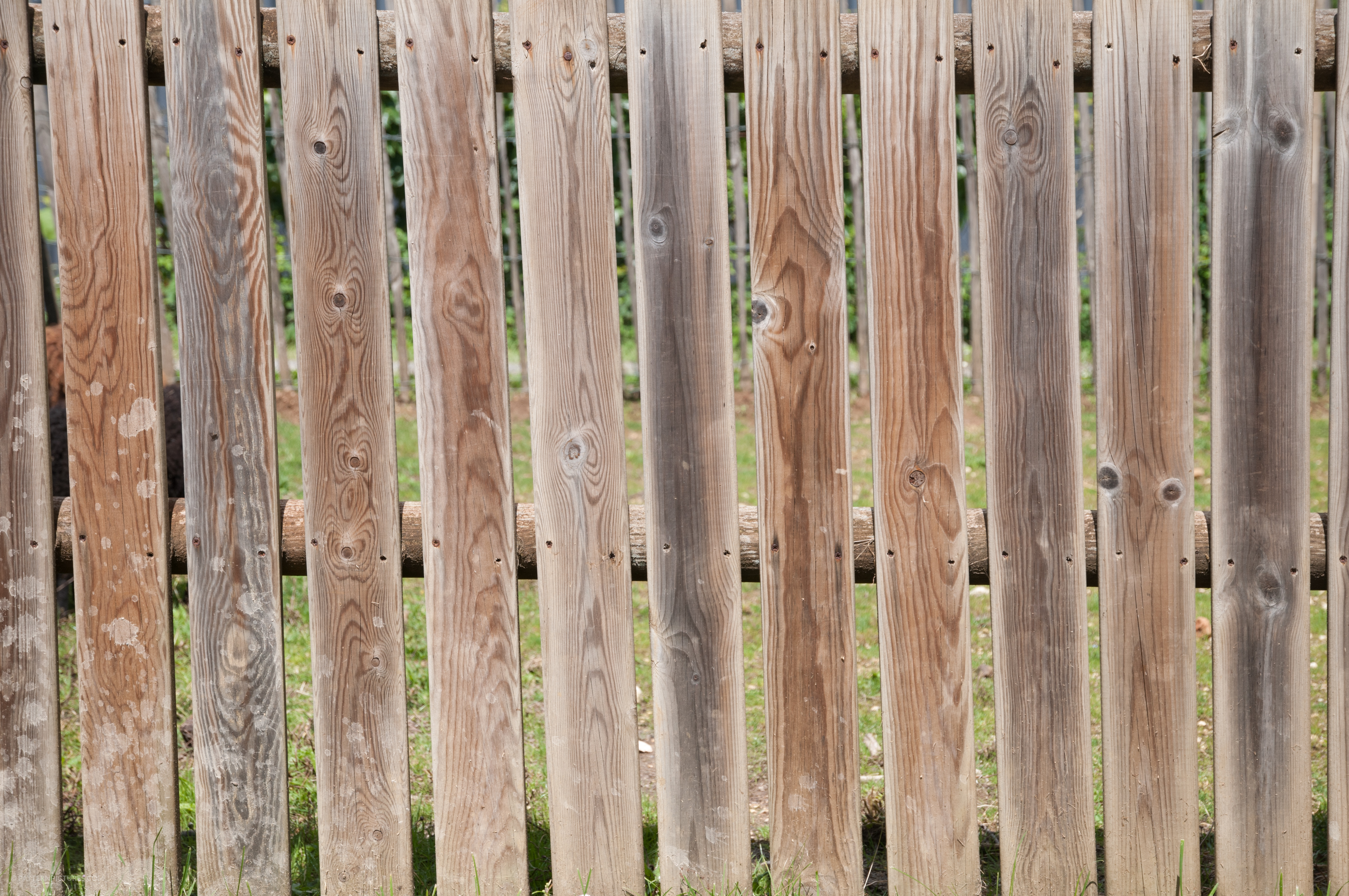 Old Crooked Wooden Fence Background Pattern Pictures