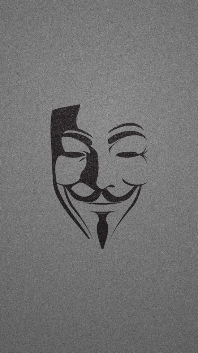 Anonymous Iphone 5 Wallpaper Sky   iphone wallpaper and 640x1136