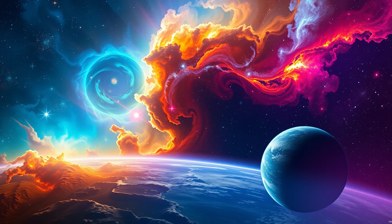 4k Universe Wallpaper