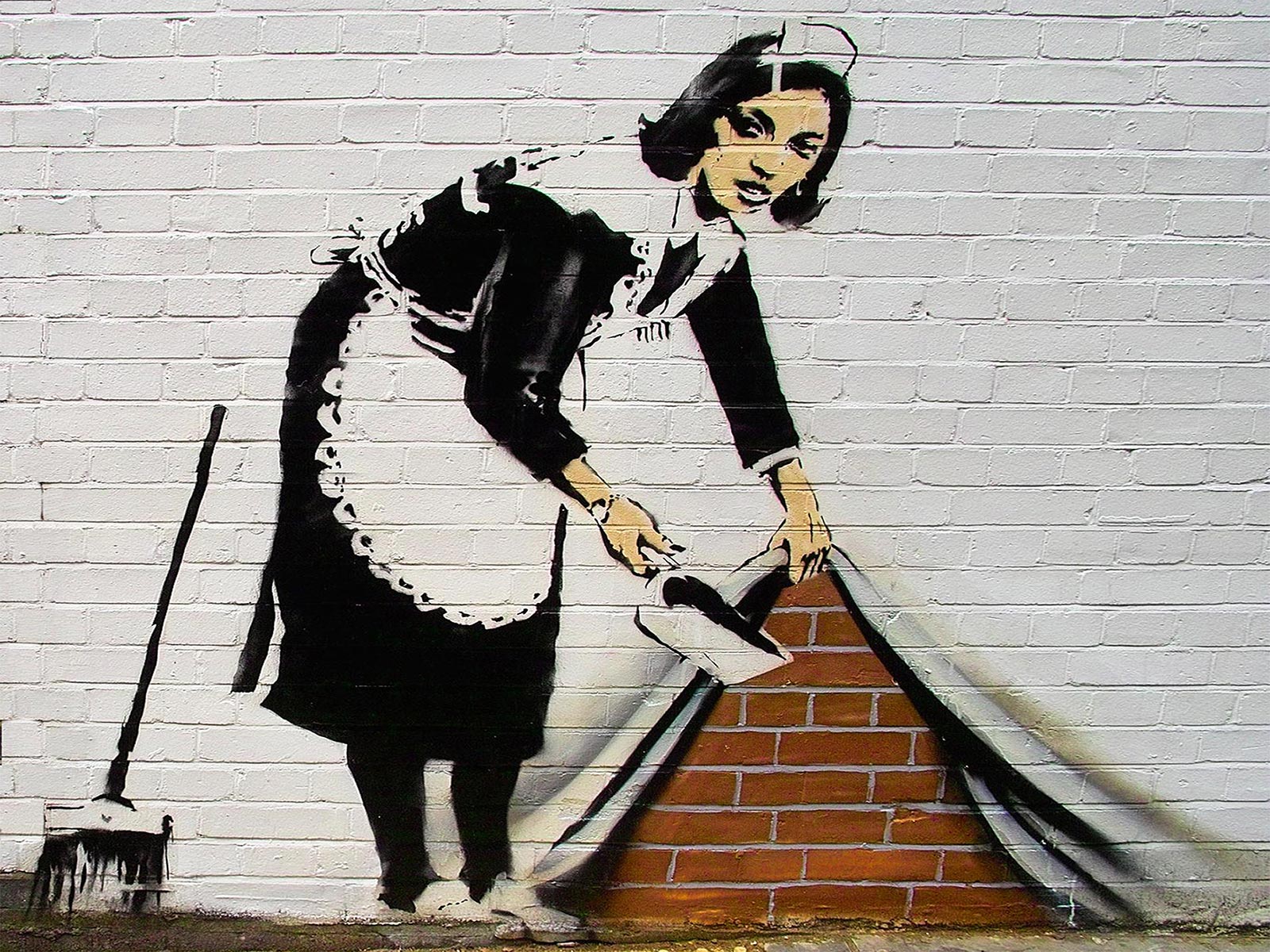 Sweeper Banksy Wallpaper Jpg