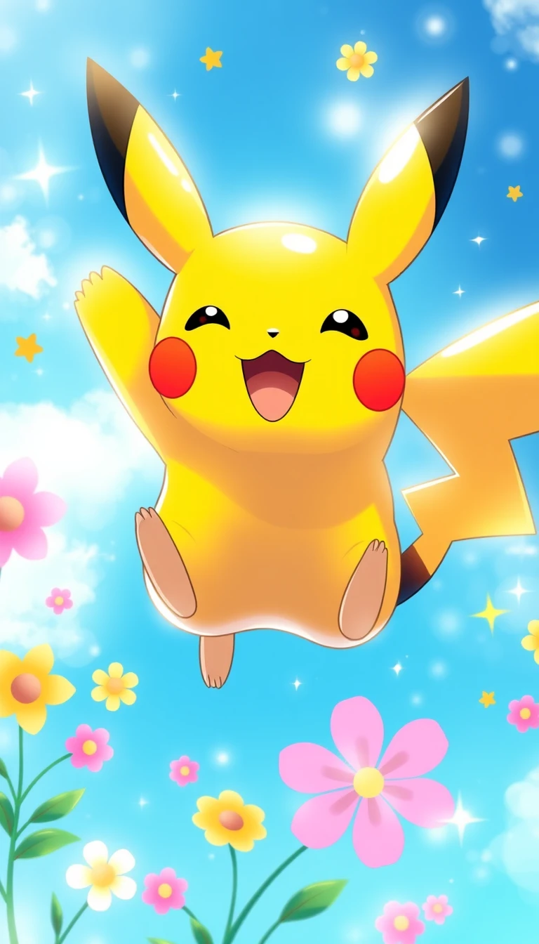 Cute Pikachu Wallpaper