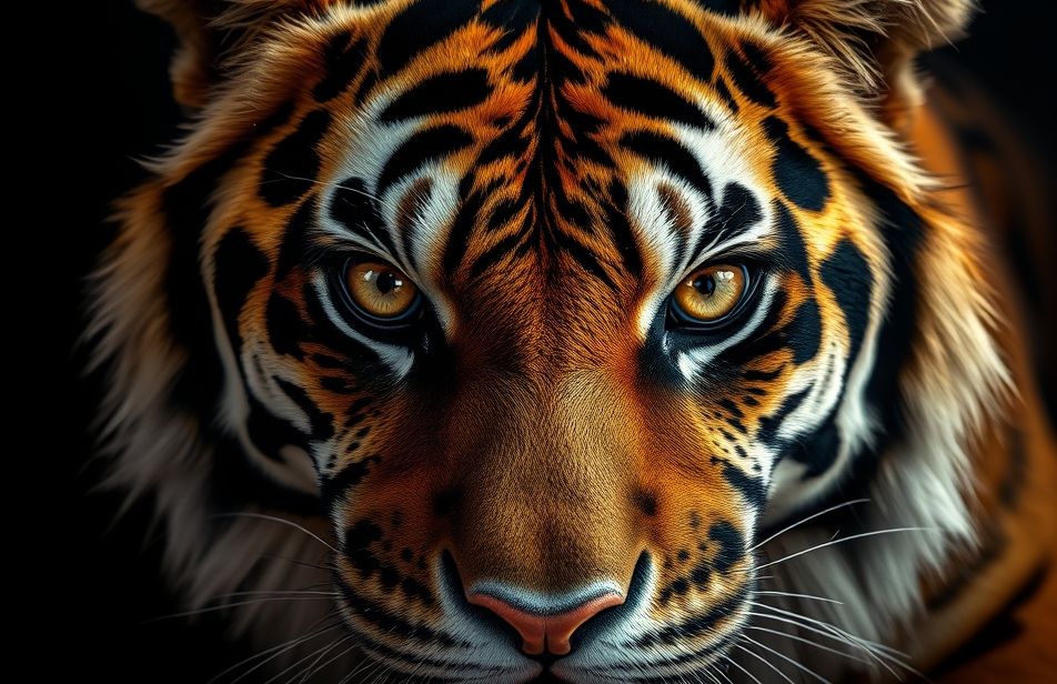 Angry Tiger Eyes Wallpaper
