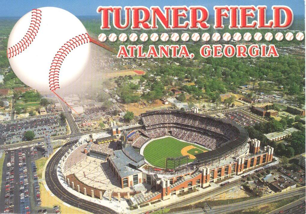 Turner Filed Stadium Home To Baseballteam Atlanta Braves