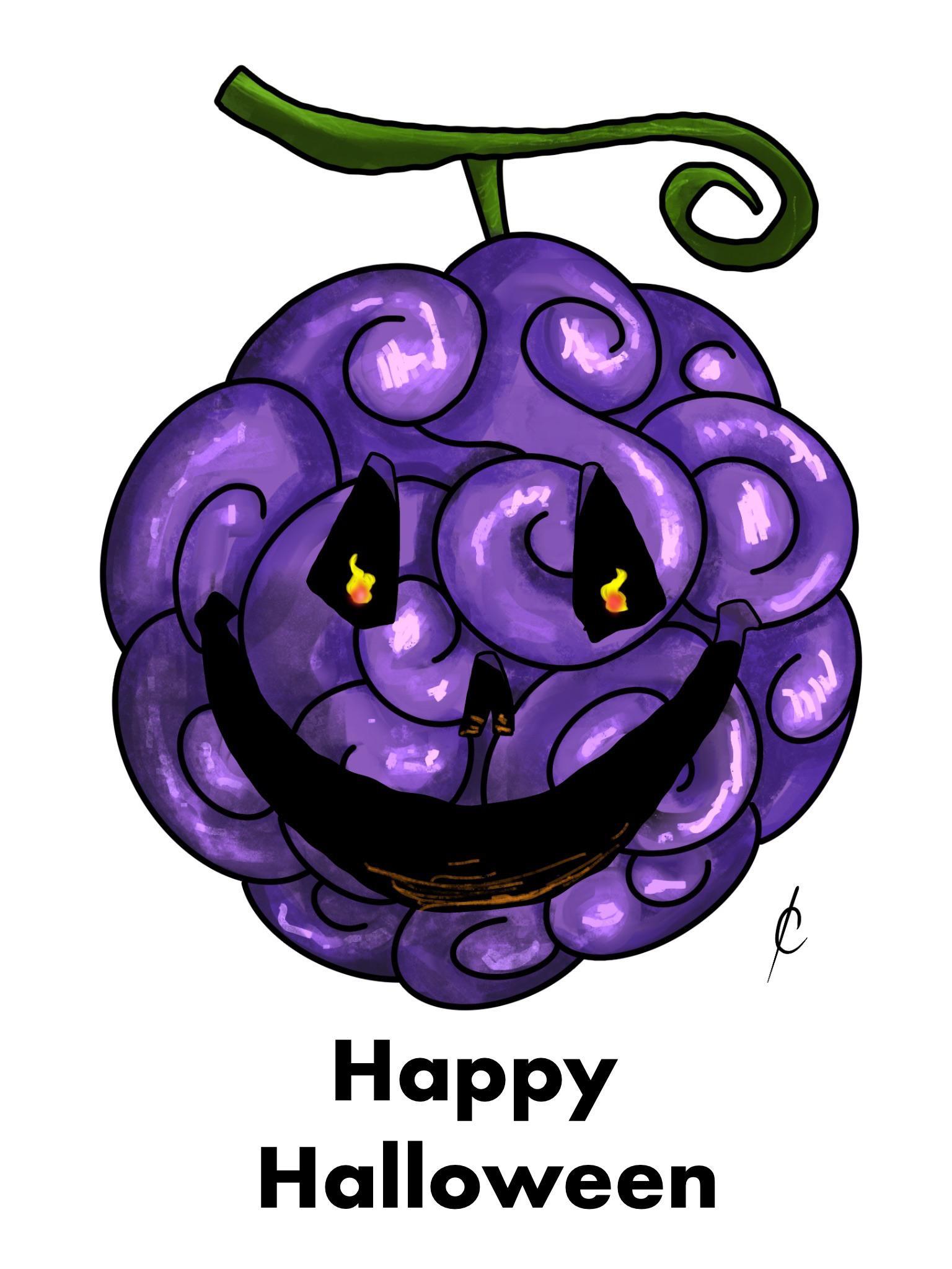Devil Fruit Pumpkin By Me R Onepiece