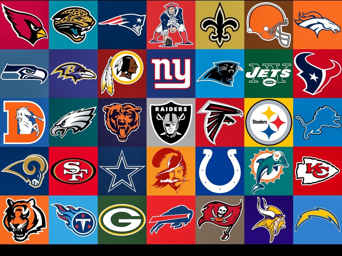 Cập Nhật Logo Đội Bóng NFL Mới: Nhấp Vào Để Xem Ngay!