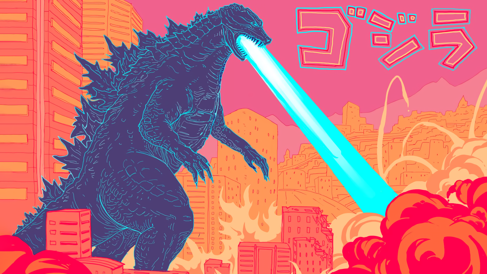 Godzilla 4k Ultra HD Movie Wallpaper