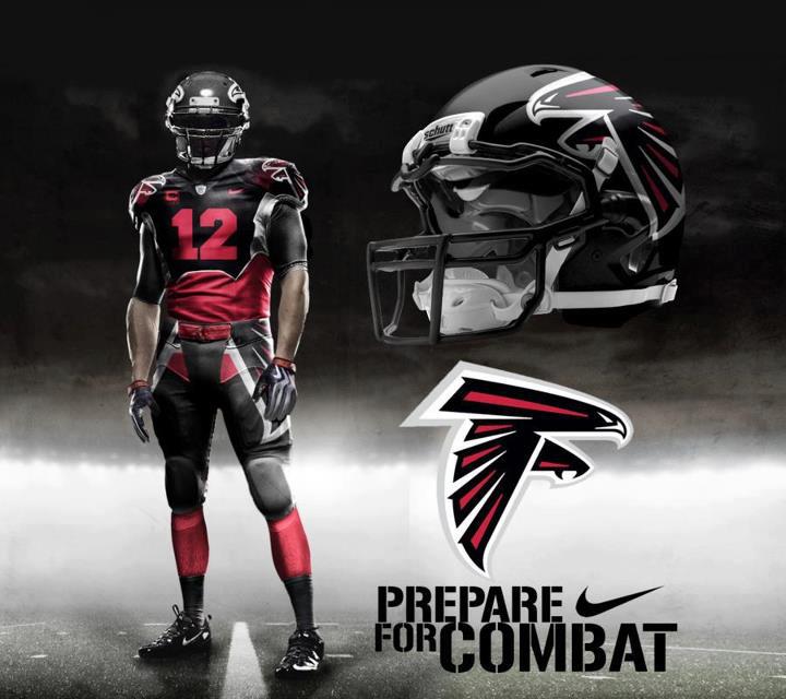 Pla Of The Sanquon Atlanta Falcons New Nike Uniforms