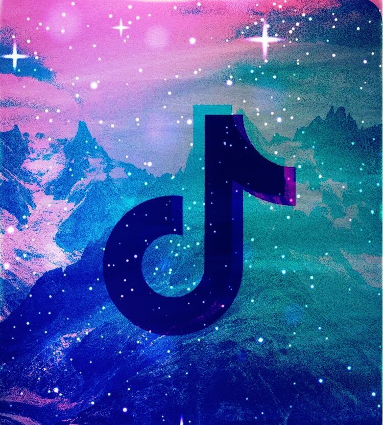 Aesthetic Tiktok Logo Cute Emoji Wallpaper Neon