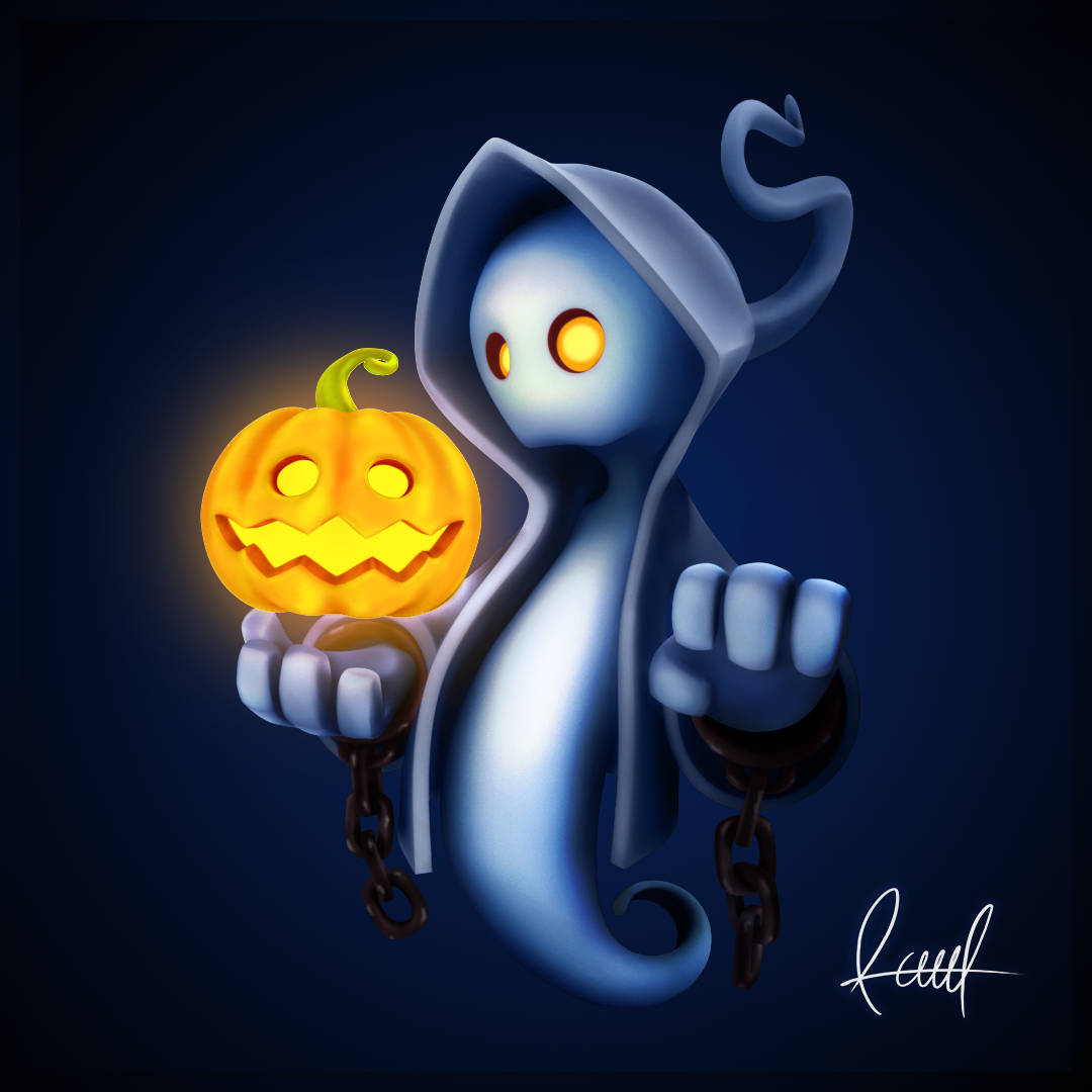 Cool 3d Ghost Wallpaper