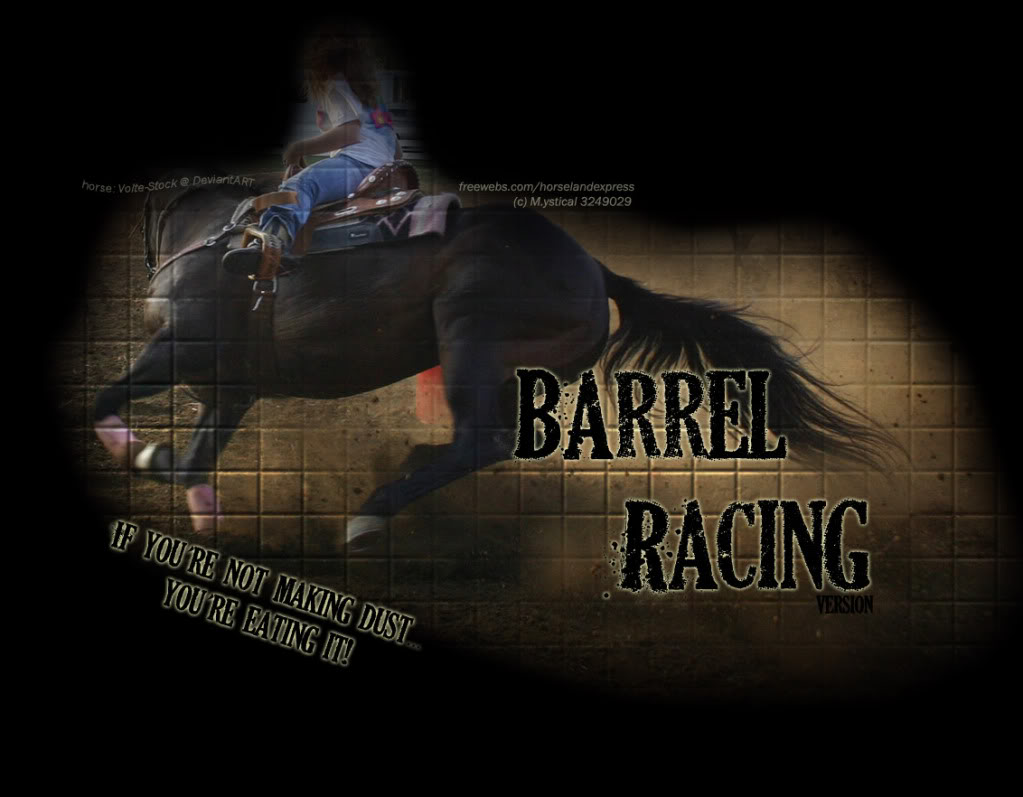 Barrel Racing Layout 1 Graphics Code Barrel Racing Layout 1 Comments