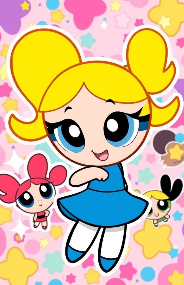 Bubbles Powerpuff Girls Wallpaper
