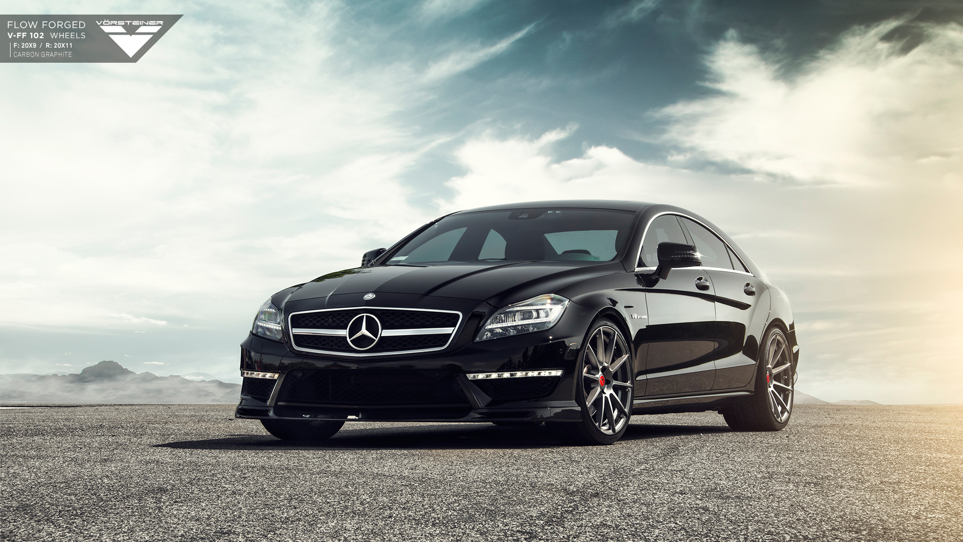 Mercedes Benz Cls63 Amg Vorsteiner Wallpaper