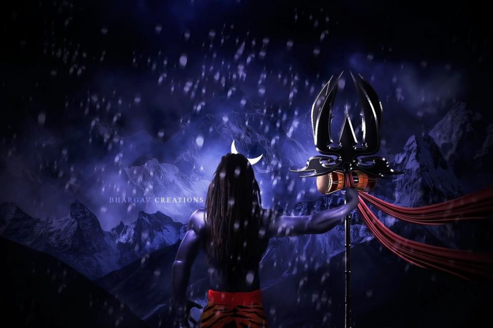 Shiva On Kailash By Bhargav08 Lord HD