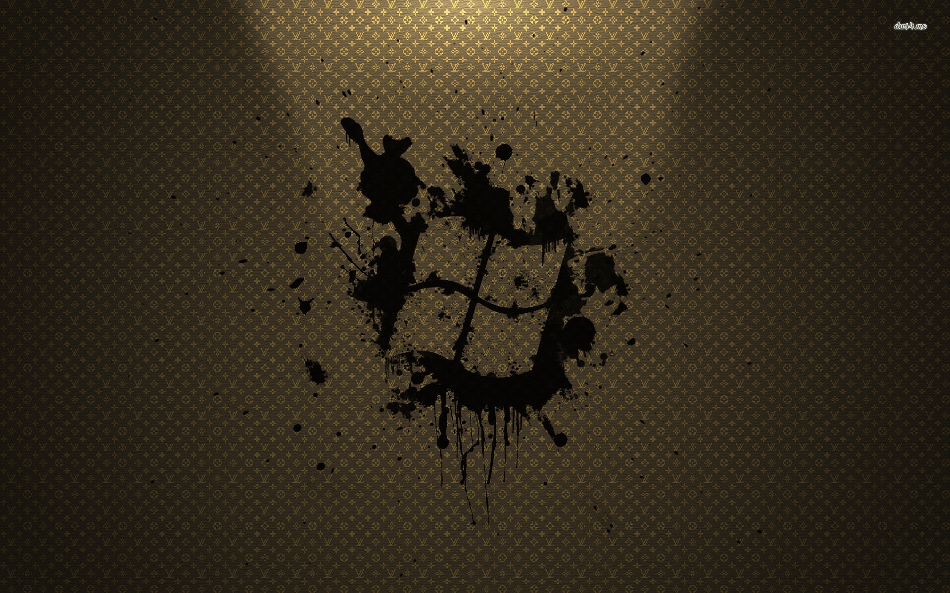 Windows Logo On Louis Vuitton Pattern Wallpaper