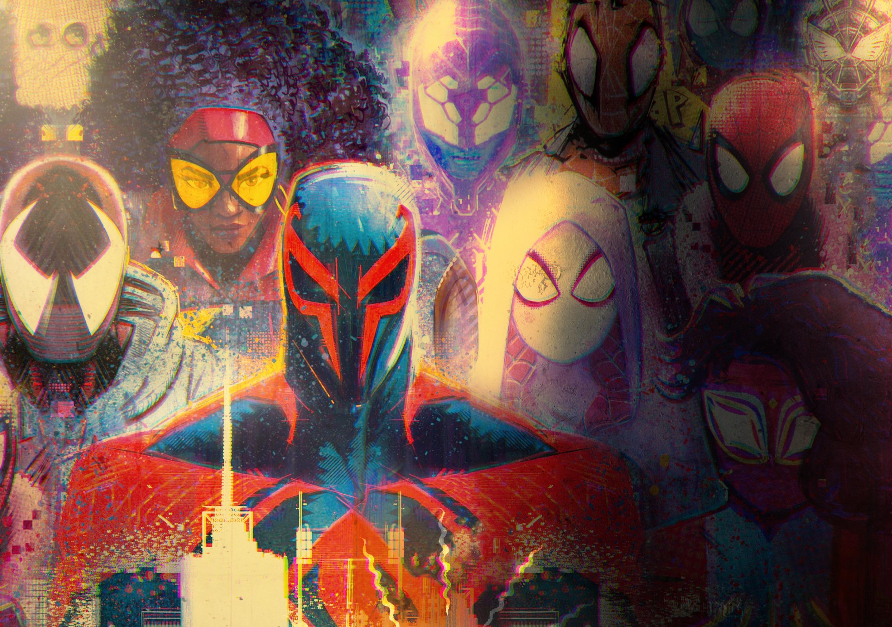 Spider Man Across The Verse HD Wallpaper By Mizuri
