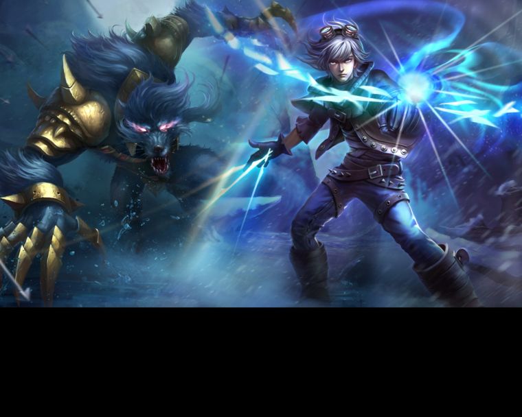 League Of Legends Ezreal Wallpaperezreal Wallpaper Warwick Blue
