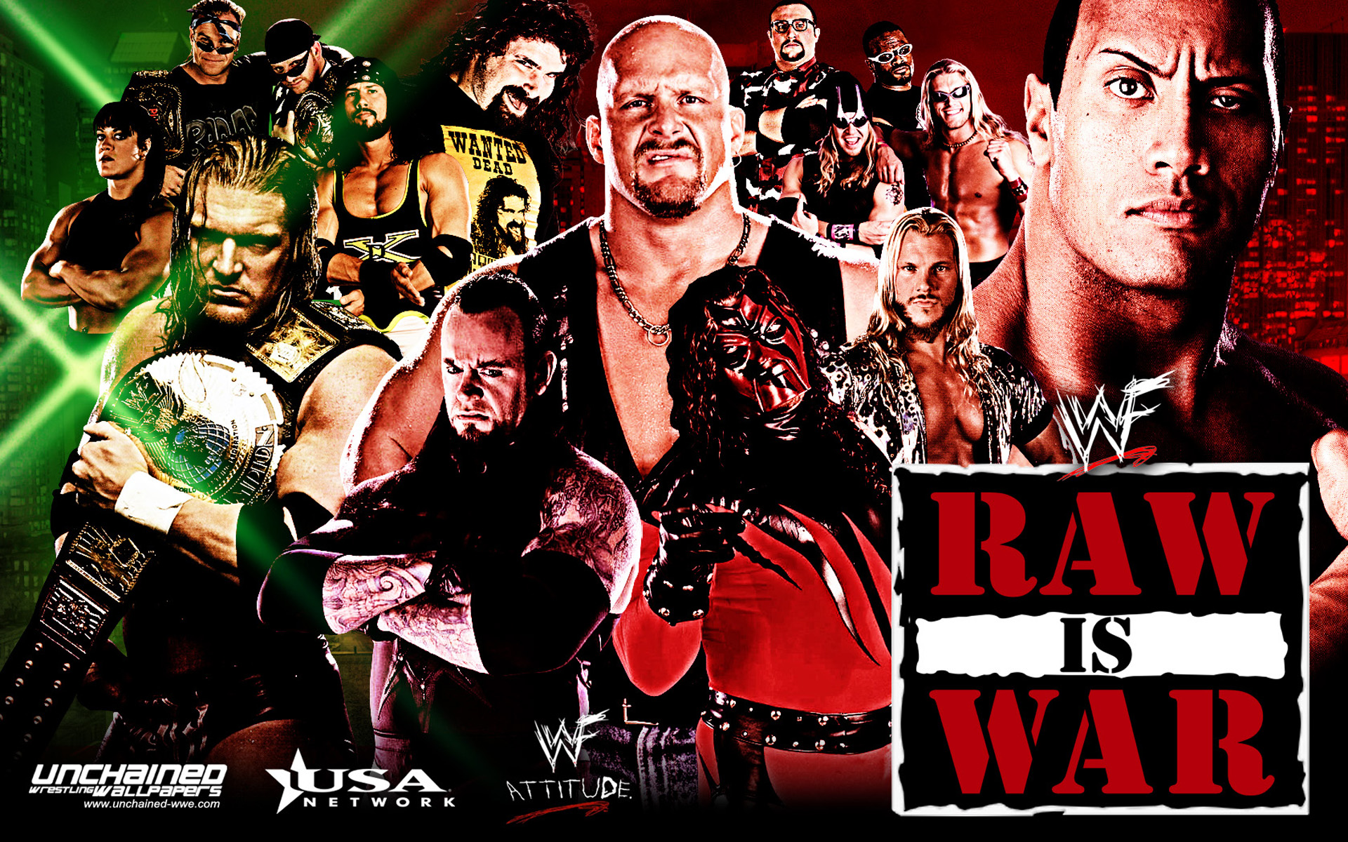 Wwf Monday Night Raw Wallpaper