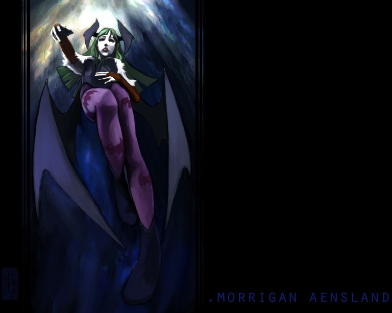 Darkstalkers Morrigan Aensland Wallpaper Anime Hot