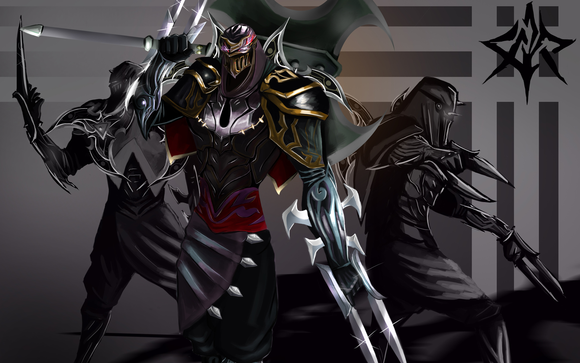 Zed The Master Of Shadow Champion League Legends