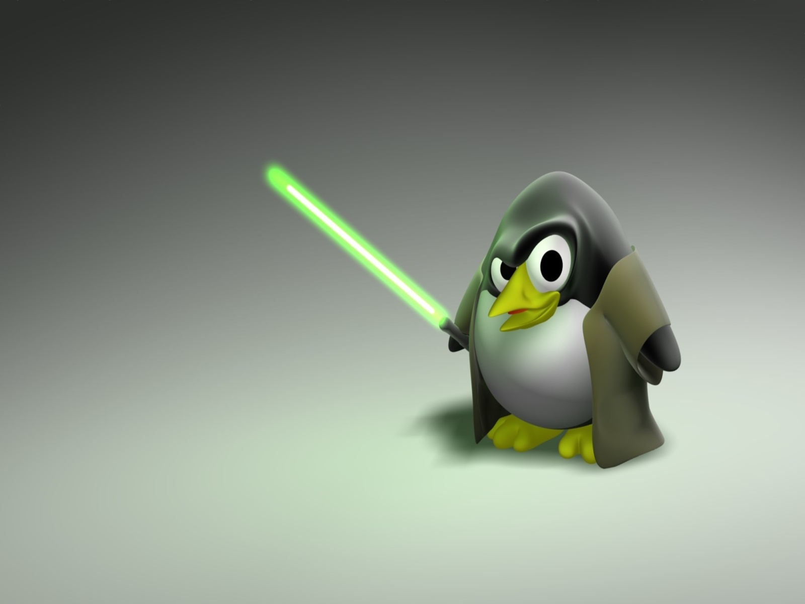 Linux Penguin Mascot HD Wallpaper Desktop For