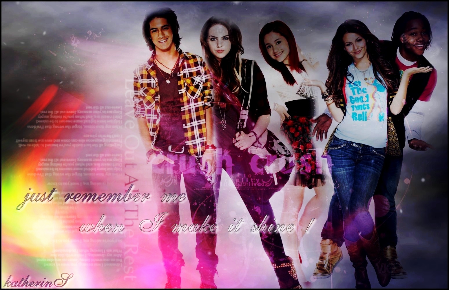 Victorious Cast Wallpaper By Katherins