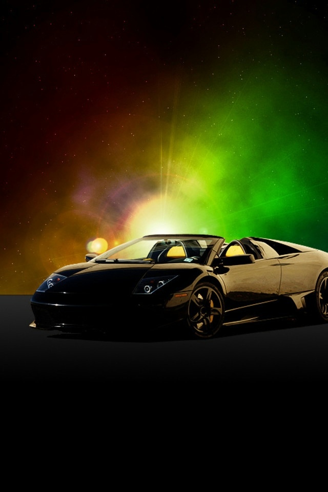 Cool Black Car Background For iPhone Of With