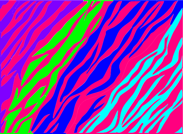 neon blue zebra print backgrounds