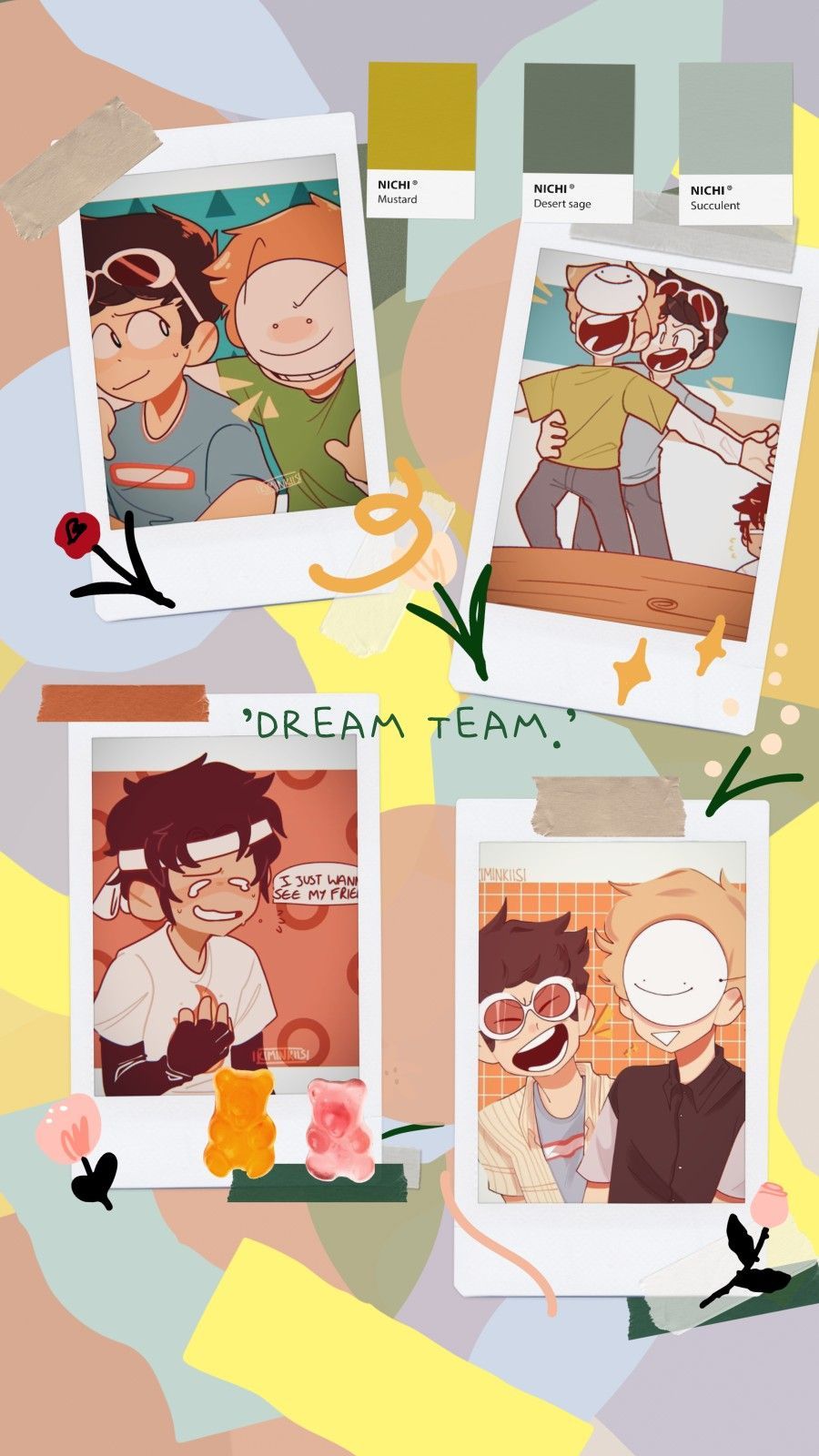 Download The Dream Team Boys Wallpaper
