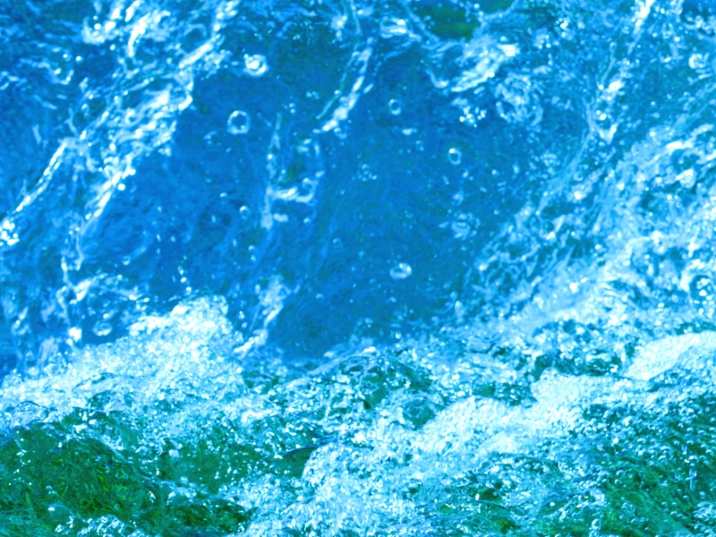 Summer Aqua Ocean Splash Texture Wallpaper
