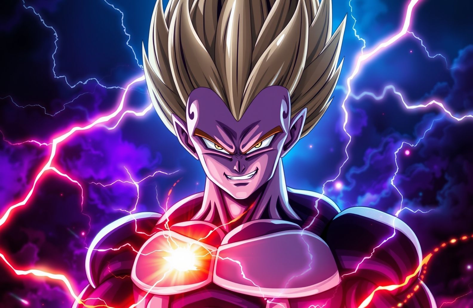 Majin Vegeta Wallpaper