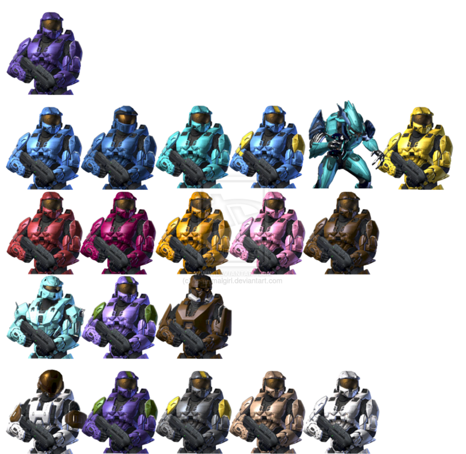 Red Vs Blue And Teams Lancers By Ts Animalgirl On