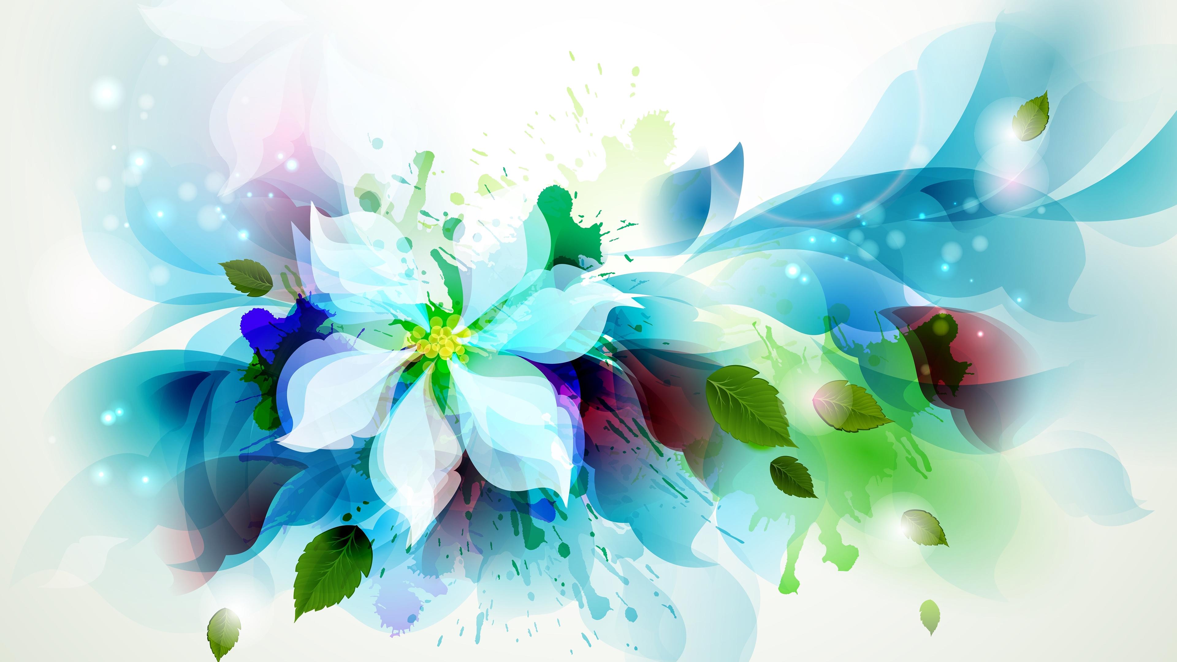 Artistic Flower 4k Ultra HD Wallpaper