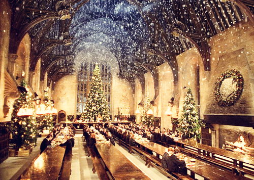 christmas dream harry potter hogwarts runawaylovebloggno school