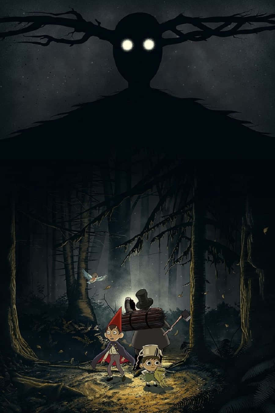 Over The Garden Wall Background Wallpaper