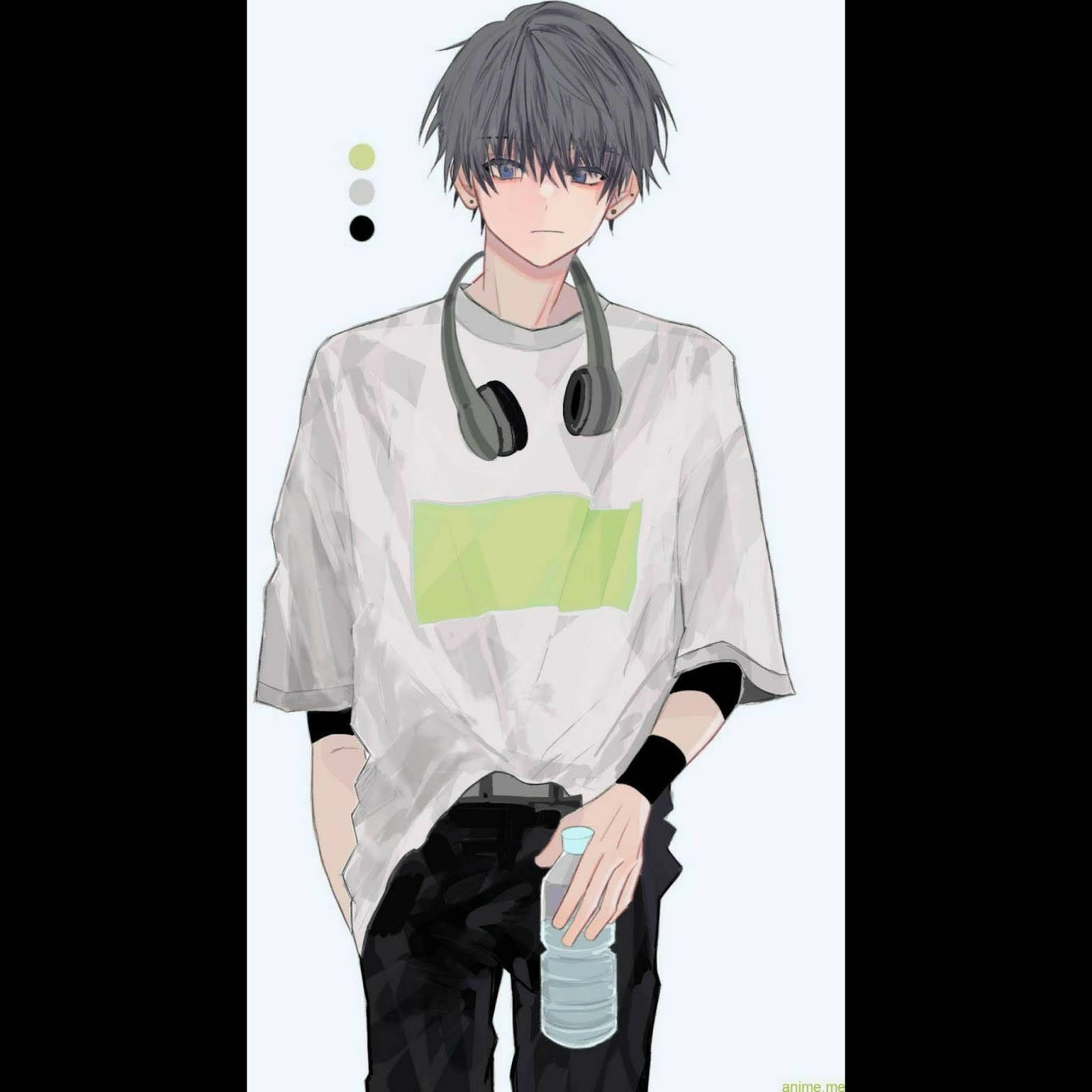 Anime Boy Dark Wallpaper