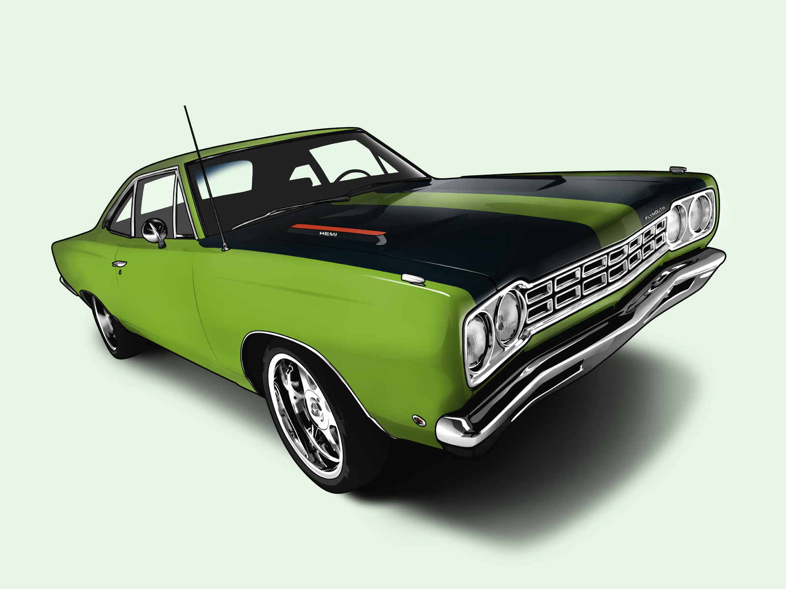 Plymouth Road Runner history photos on Better Parts LTD