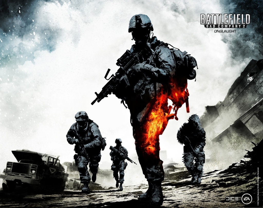 Abstract Ps3 Battlefield Wallpaper 1080p