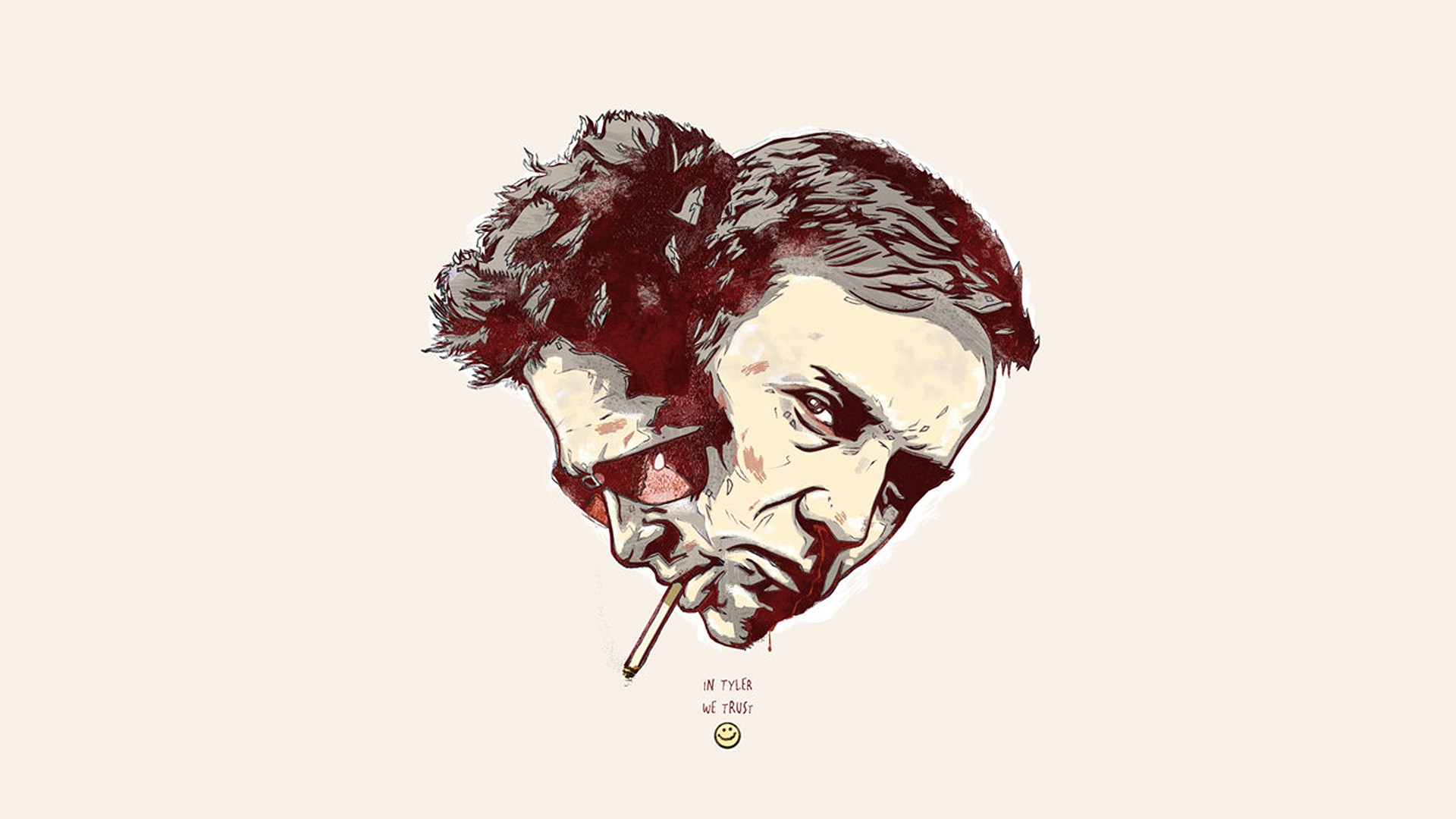 Displaying 15 Images For   Fight Club Tyler Durden Art
