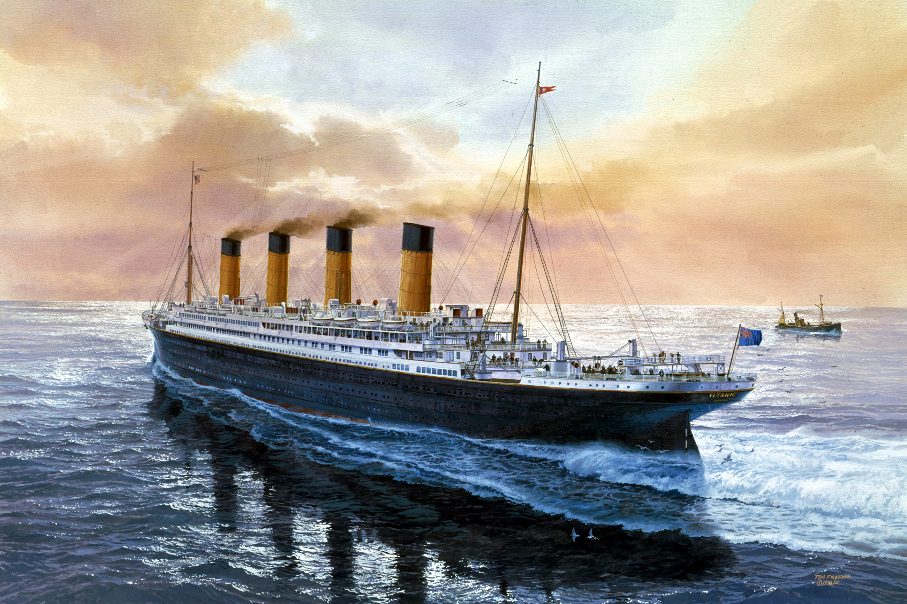 Titanic HD Wallpaper Background